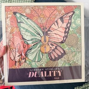 Autographed Lindsey Stirling Duality Artwork